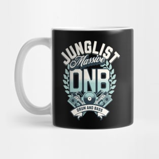 DNB - Junglist Massive(White/dark green/mint) Mug